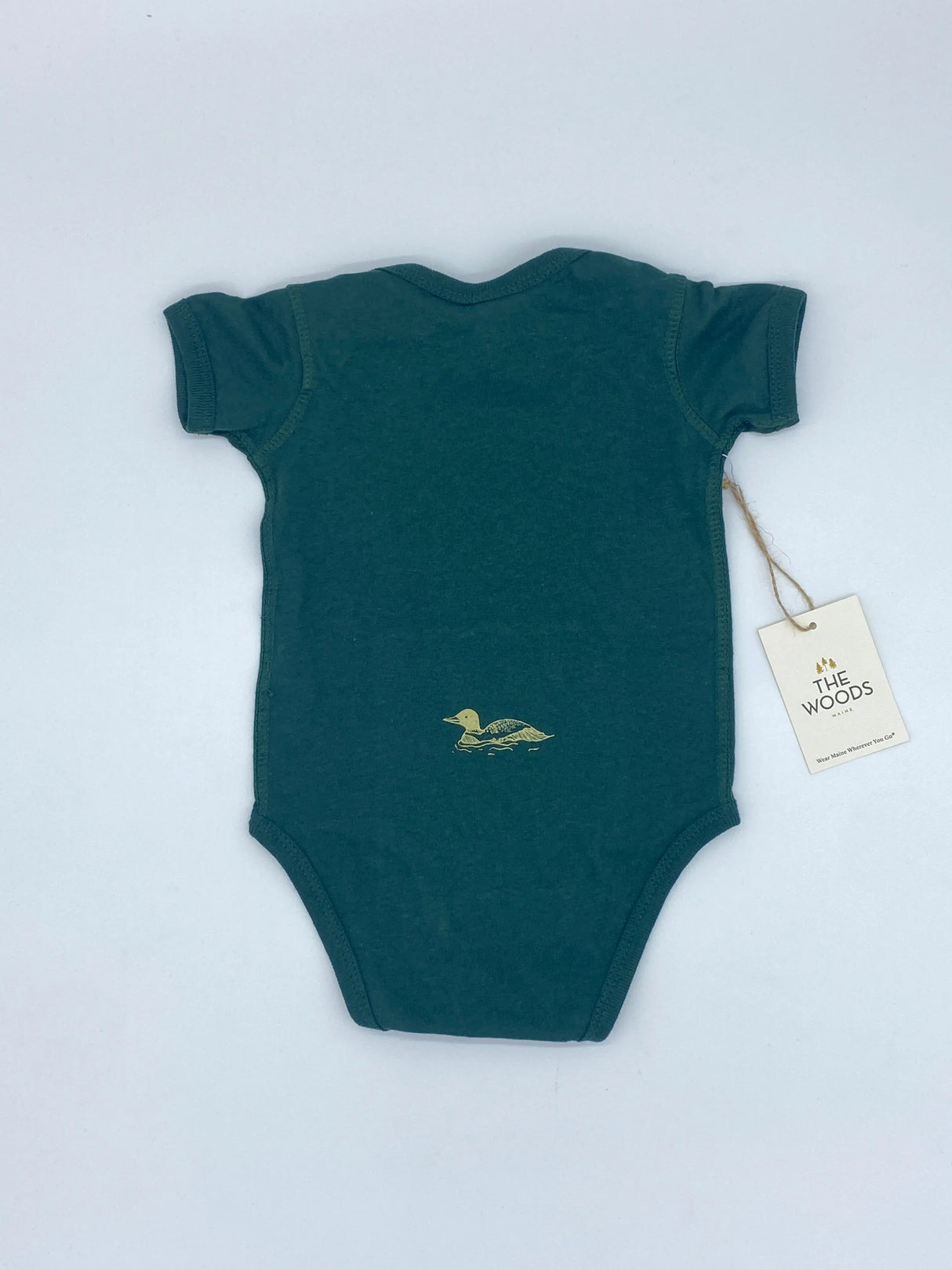 The Loon: Three Pines® Onesie - The Woods Maine