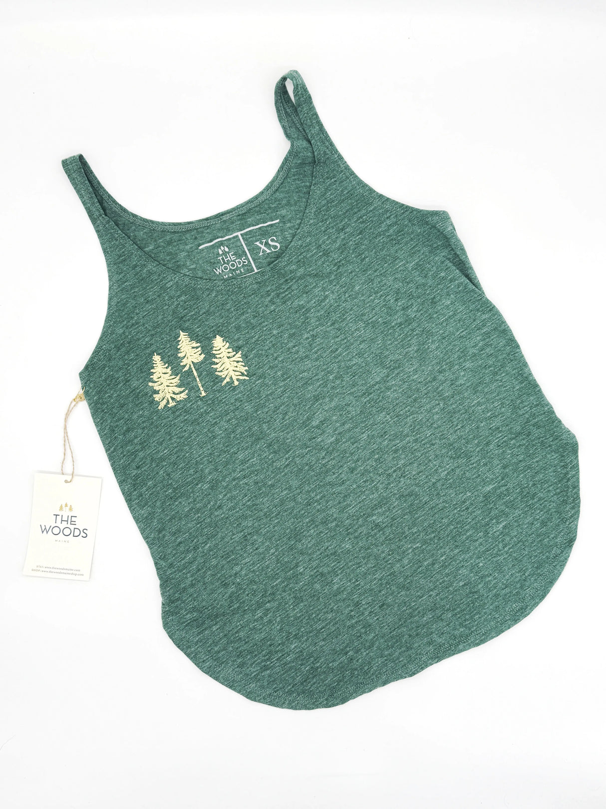 The Loon: Three Pines® Relaxed Tank Top - The Woods Maine