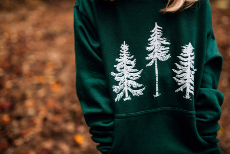 The Loon: Three Pines® Youth Hoodie Sweatshirt - The Woods Maine