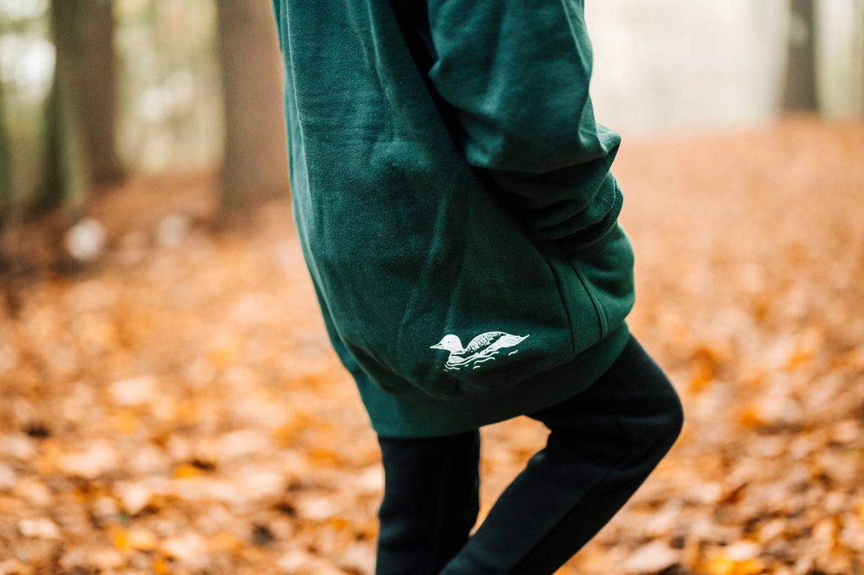 The Loon: Three Pines® Youth Hoodie Sweatshirt - The Woods Maine