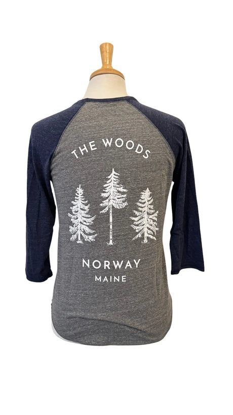 The Norway Adult Baseball Long Sleeve | Made in the USA - The Woods Maine