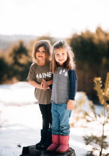 The Norway Toddler Baseball Long Sleeve - The Woods Maine