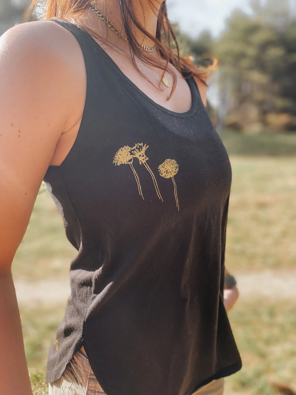 The Wildflowers by The Woods Maine® Relaxed Tank Top - The Woods Maine