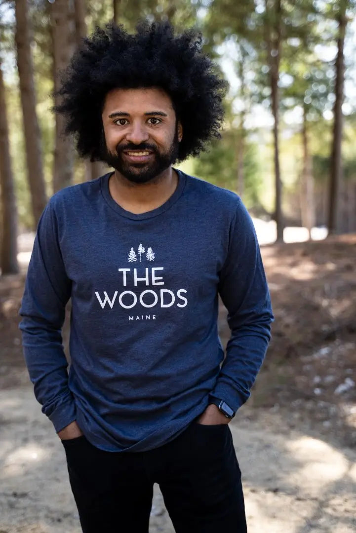 The Woods Maine® Adult Long Sleeve T-Shirt - The Woods Maine