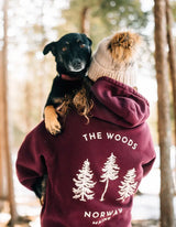 The Woods Maine®: The Norway Adult Heavy Hoodie (2 Colors Available) - The Woods Maine