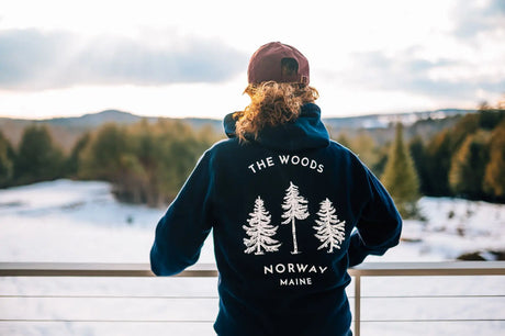 The Woods Maine®: The Norway Adult Heavy Hoodie (2 Colors Available) - The Woods Maine