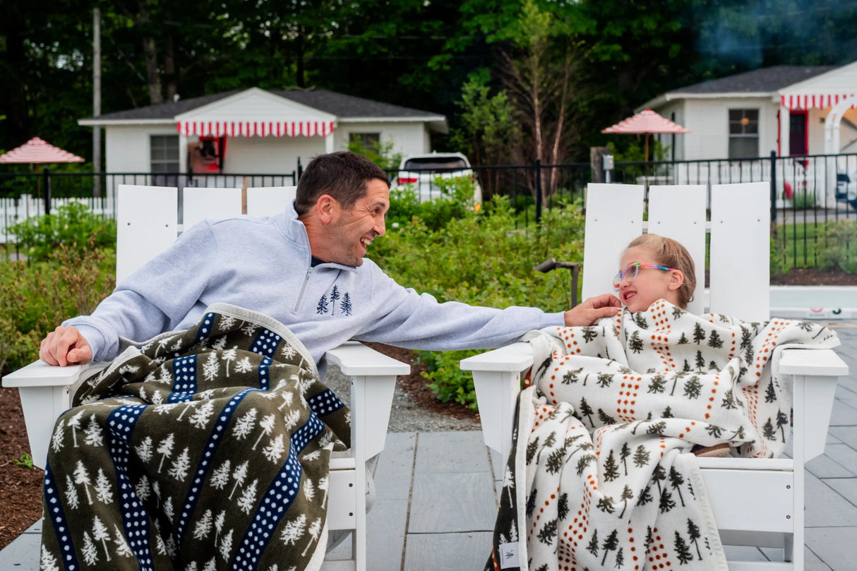The Woods Maine: Three Pines® x ChappyWrap® Midi Blanket - The Woods Maine