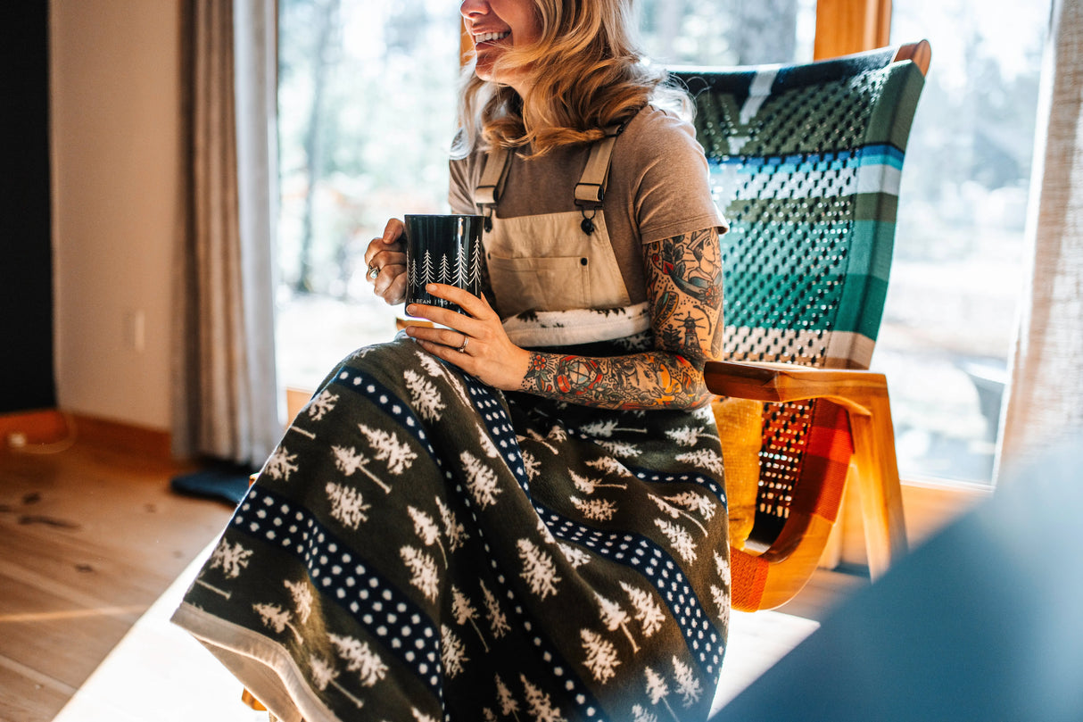 The Woods Maine: Three Pines® x ChappyWrap® Midi Blanket - The Woods Maine