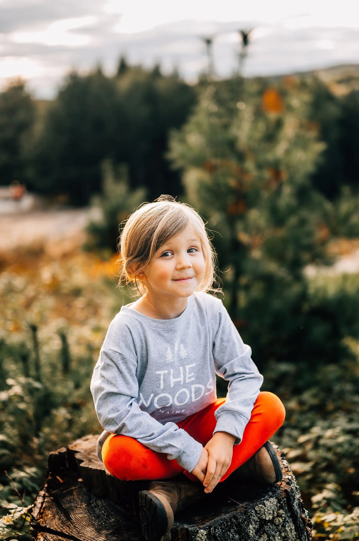 The Woods Maine® Toddler Long Sleeve - The Woods Maine