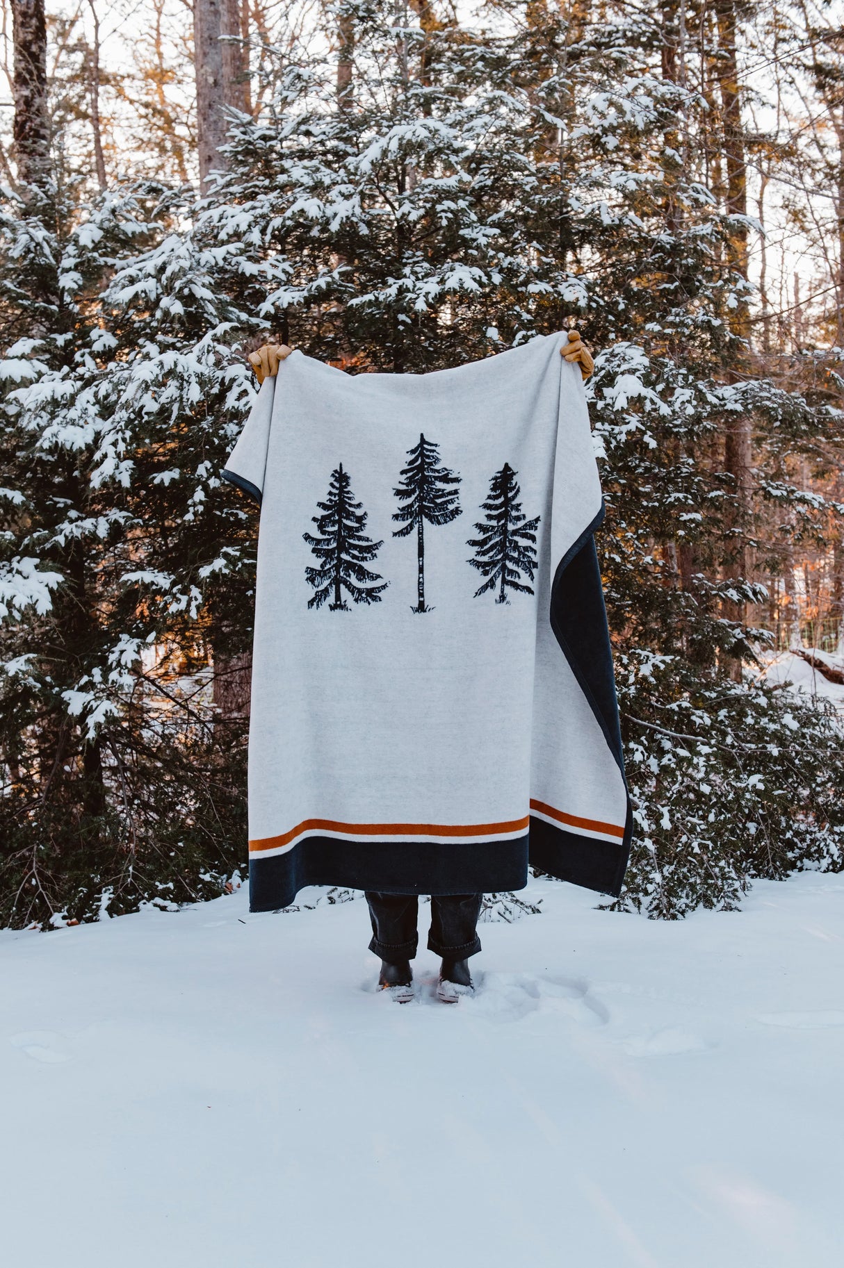 The Woods Maine® Classic x ChappyWrap® Original Blanket - The Woods Maine