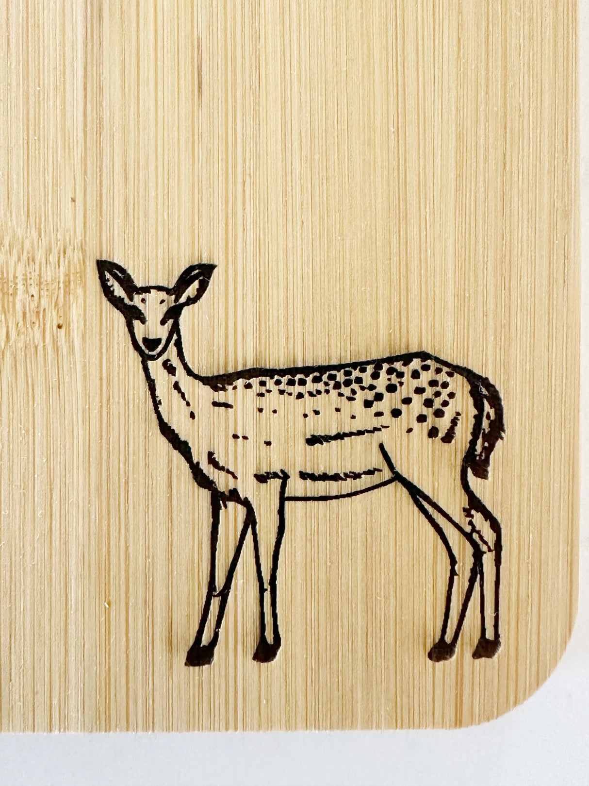 The Woods Maine® Deer Cutting Board - Snowdon Customs - The Woods Maine