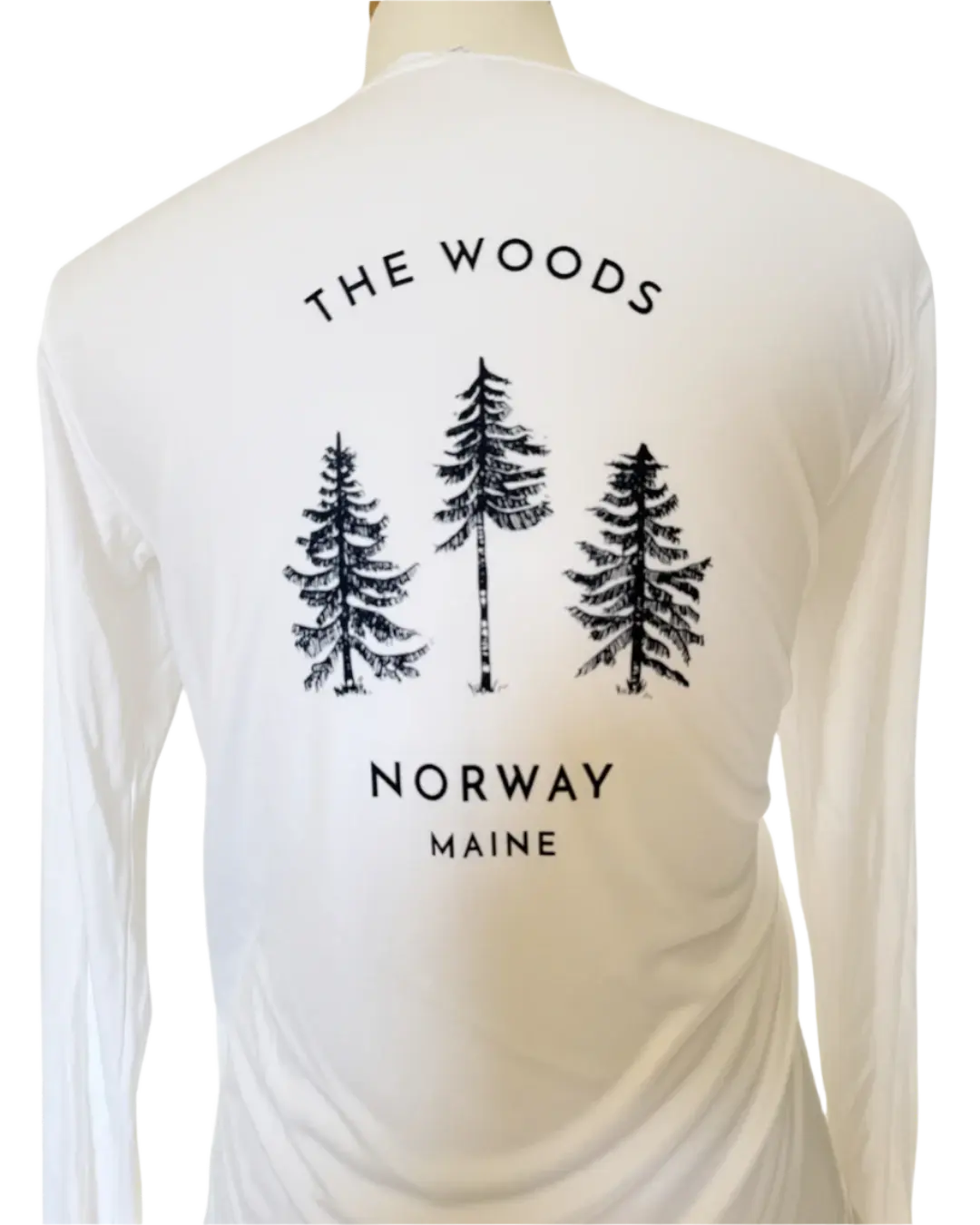 The Woods Maine® x Boathouse: The Norway UPF 50 Long Sleeve | Made in the USA - The Woods Maine