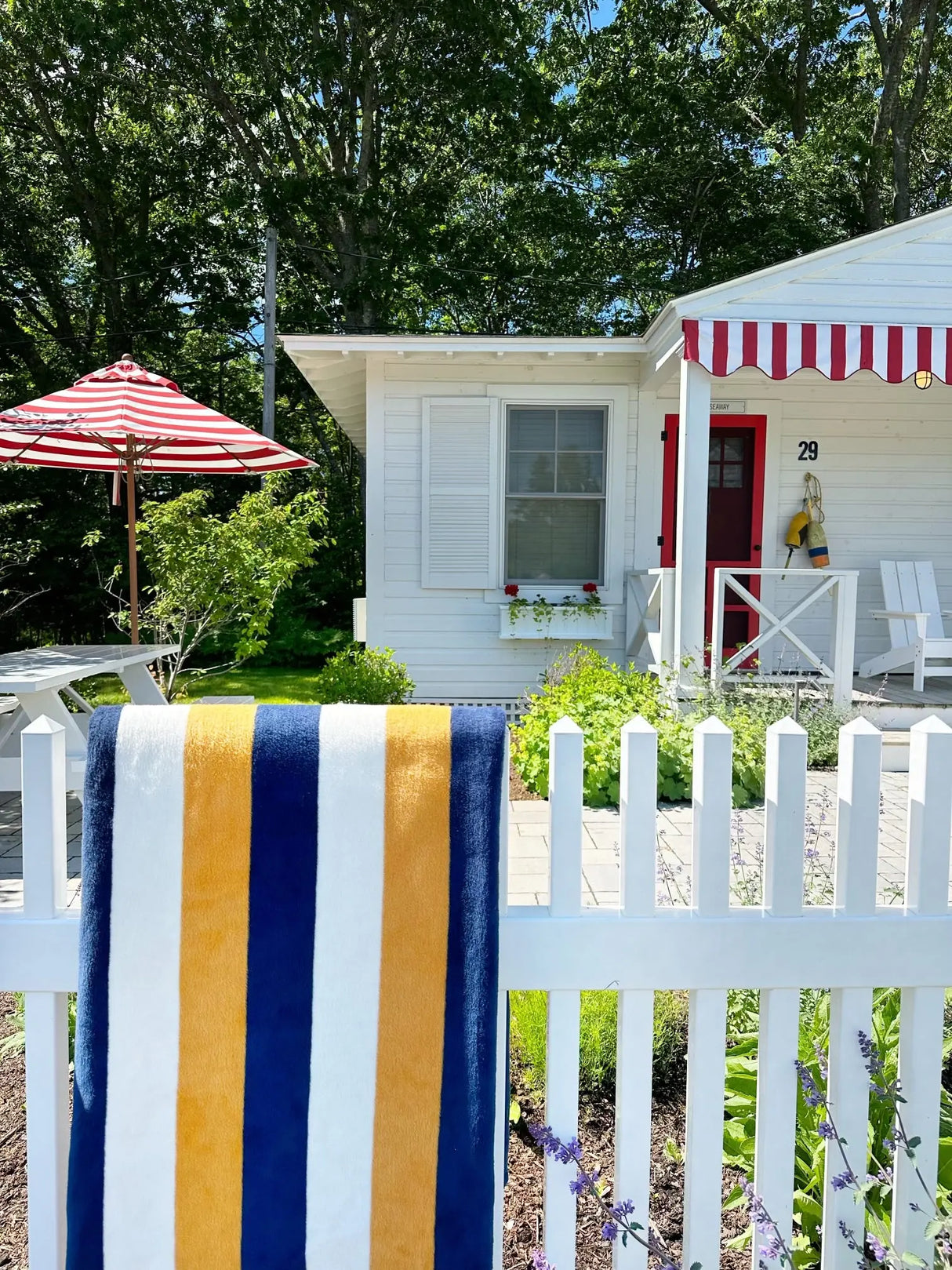 The Woods Maine®: Pinstripe x Chappy Wrap | Maine's Best Heirloom Blanket - The Woods Maine