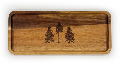 The Woods Maine®: Three Pines® Wood Catch-All Tray - The Woods Maine
