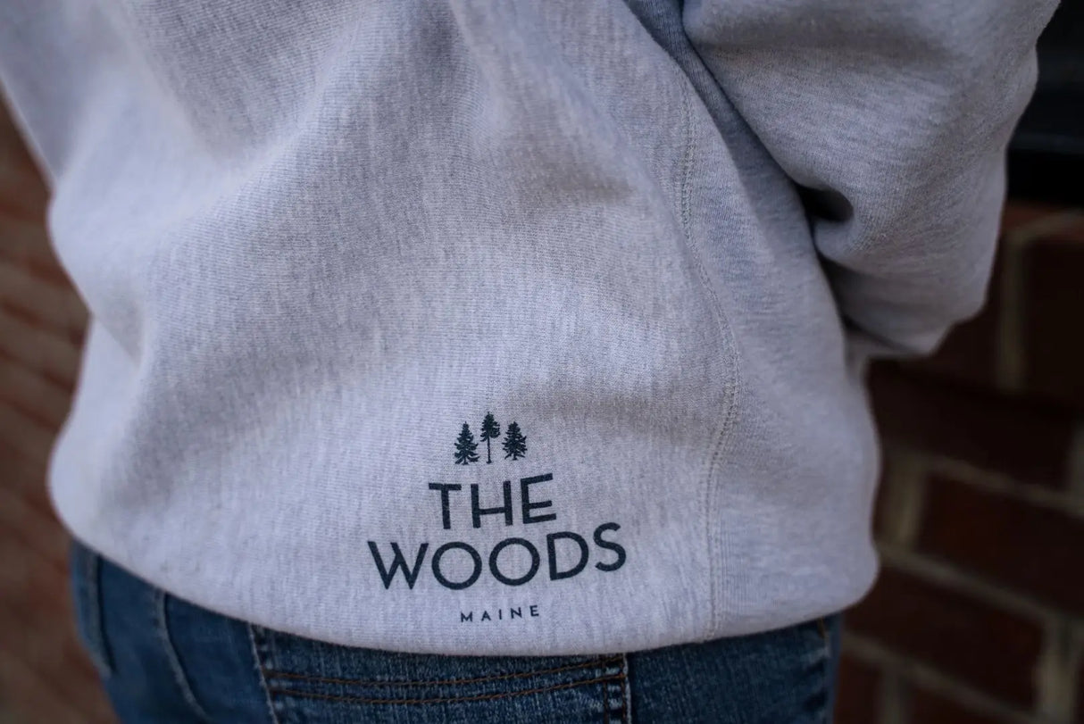 Three Pines® Maine Adult Heavy Hooded Sweatshirt (2 Colors Available) - The Woods Maine