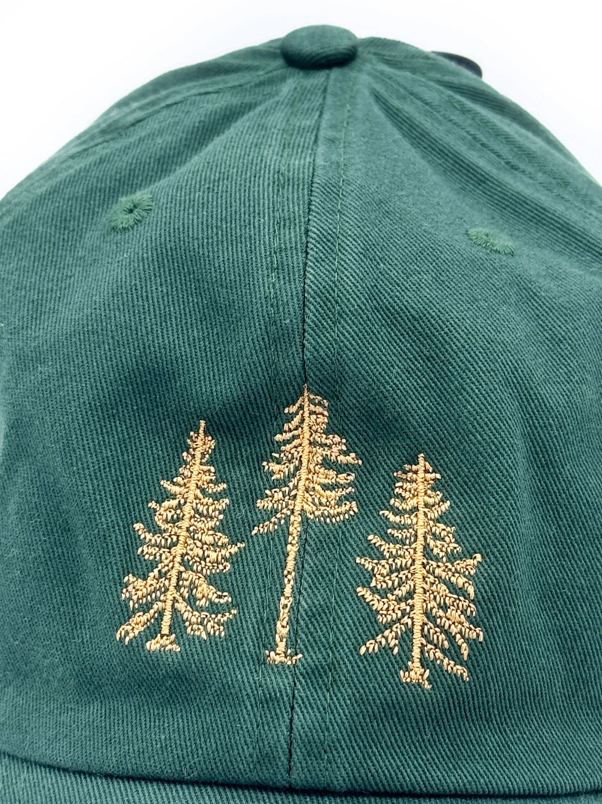 Three Pines® Embroidered Maine Baseball Hat (3 Colors Available) by The Woods Maine® - The Woods Maine