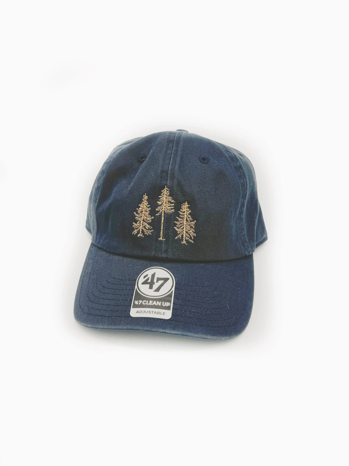Three Pines® Embroidered Maine Baseball Hat (3 Colors Available) by The Woods Maine® - The Woods Maine