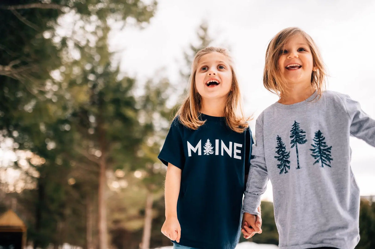 Three Pines® Youth Long Sleeve - The Woods Maine