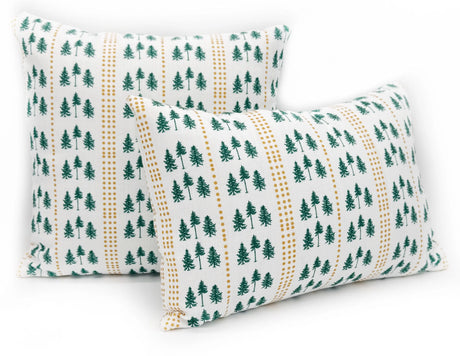 Three Pines® by The Woods Maine® Indoor/Outdoor Pillow | Maine Made - The Woods Maine