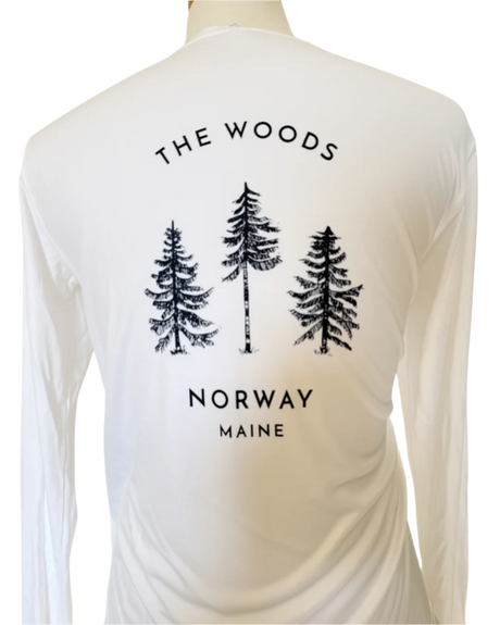 The Woods Maine® x Boathouse: The Norway UPF 50 Long Sleeve | Made in the USA