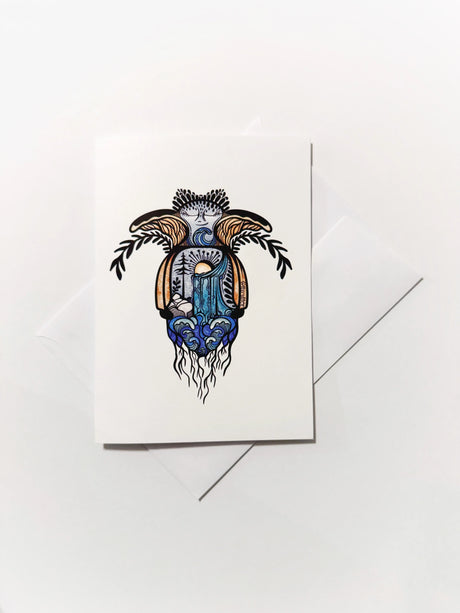 Water Rootling Card - Wild Slice - The Woods Maine