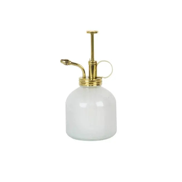 White Glass Plant Mister - Modern Sprout - The Woods Maine