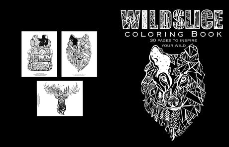 Wildslice Coloring Book - Wild Slice - The Woods Maine