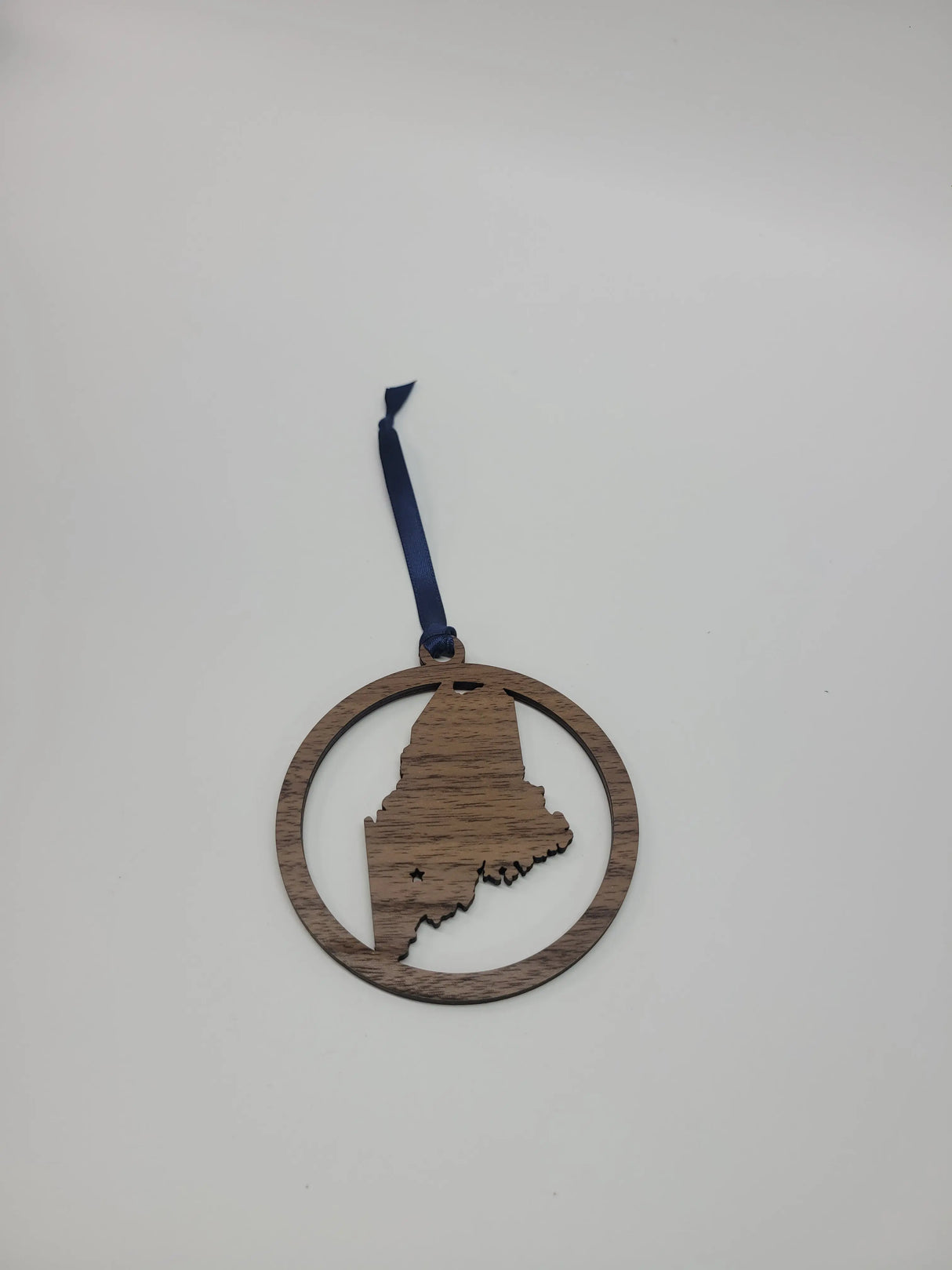 Wooden Maine Ornament - Snowdon Customs - The Woods Maine