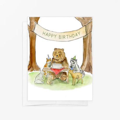 Woodland Animal Birthday Party - Emmy + Olly - The Woods Maine