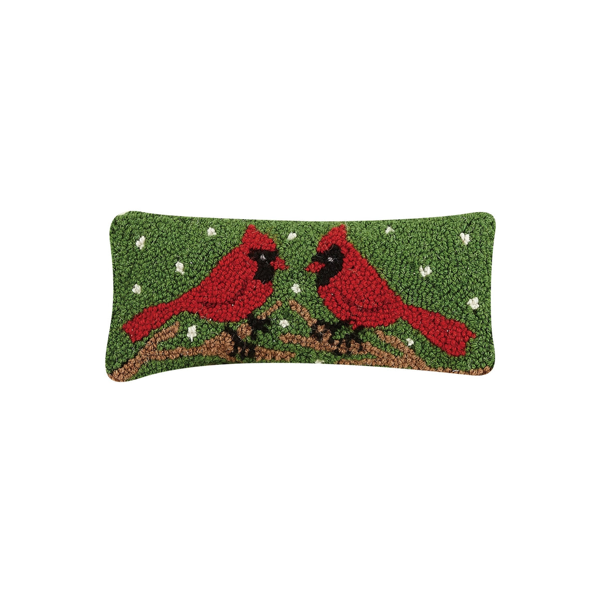 Two Cardinals Hook Pillow - Peking Handicraft