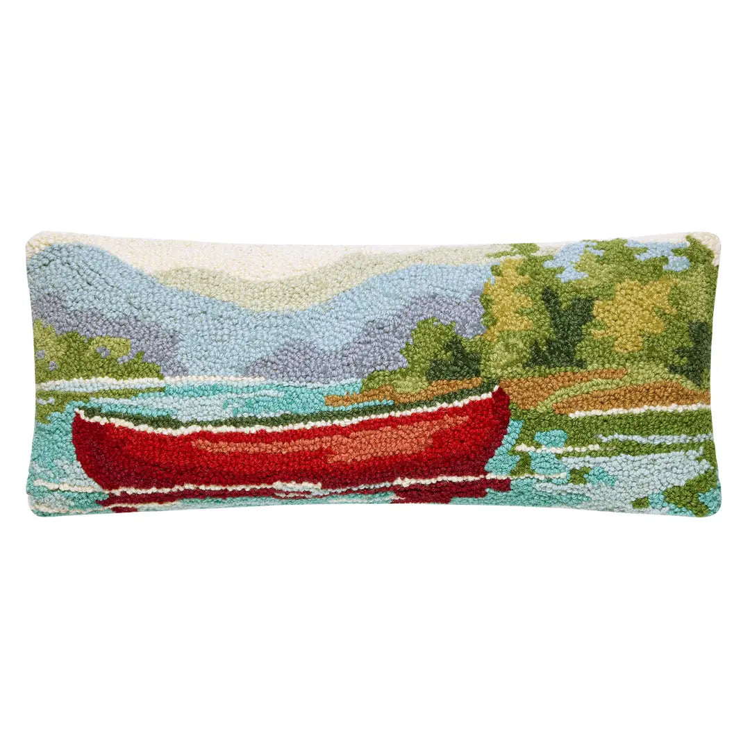 Lake Scene Hook Pillow - Peking Handicraft