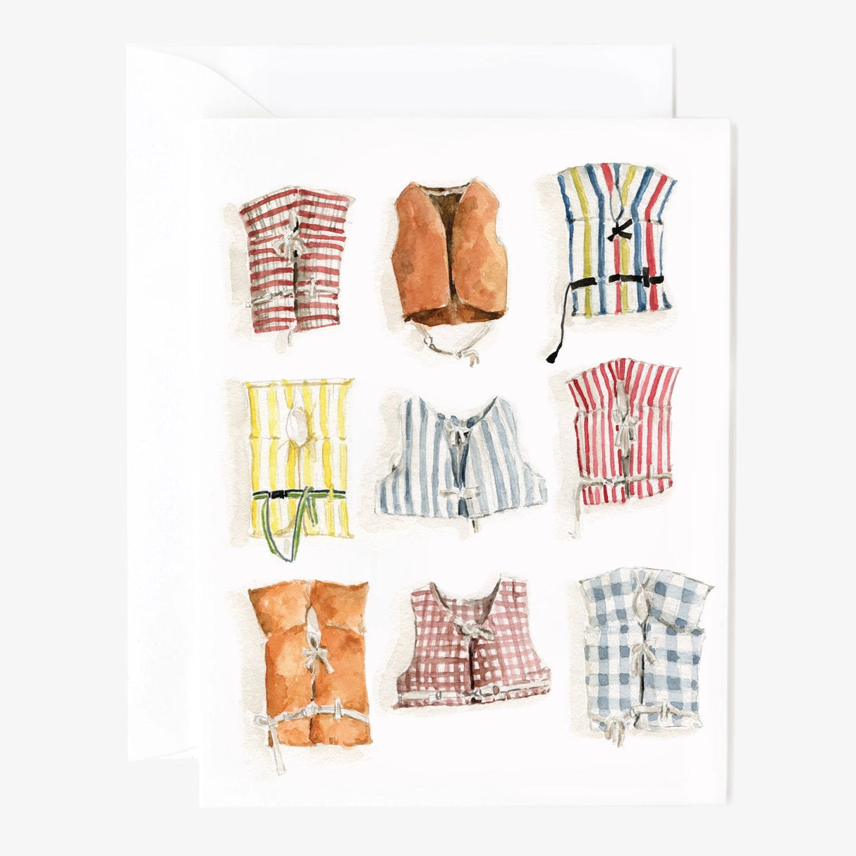 Boat Coats Notecard Set - emily lex studio
