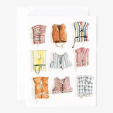Boat Coats Notecard Set - emily lex studio