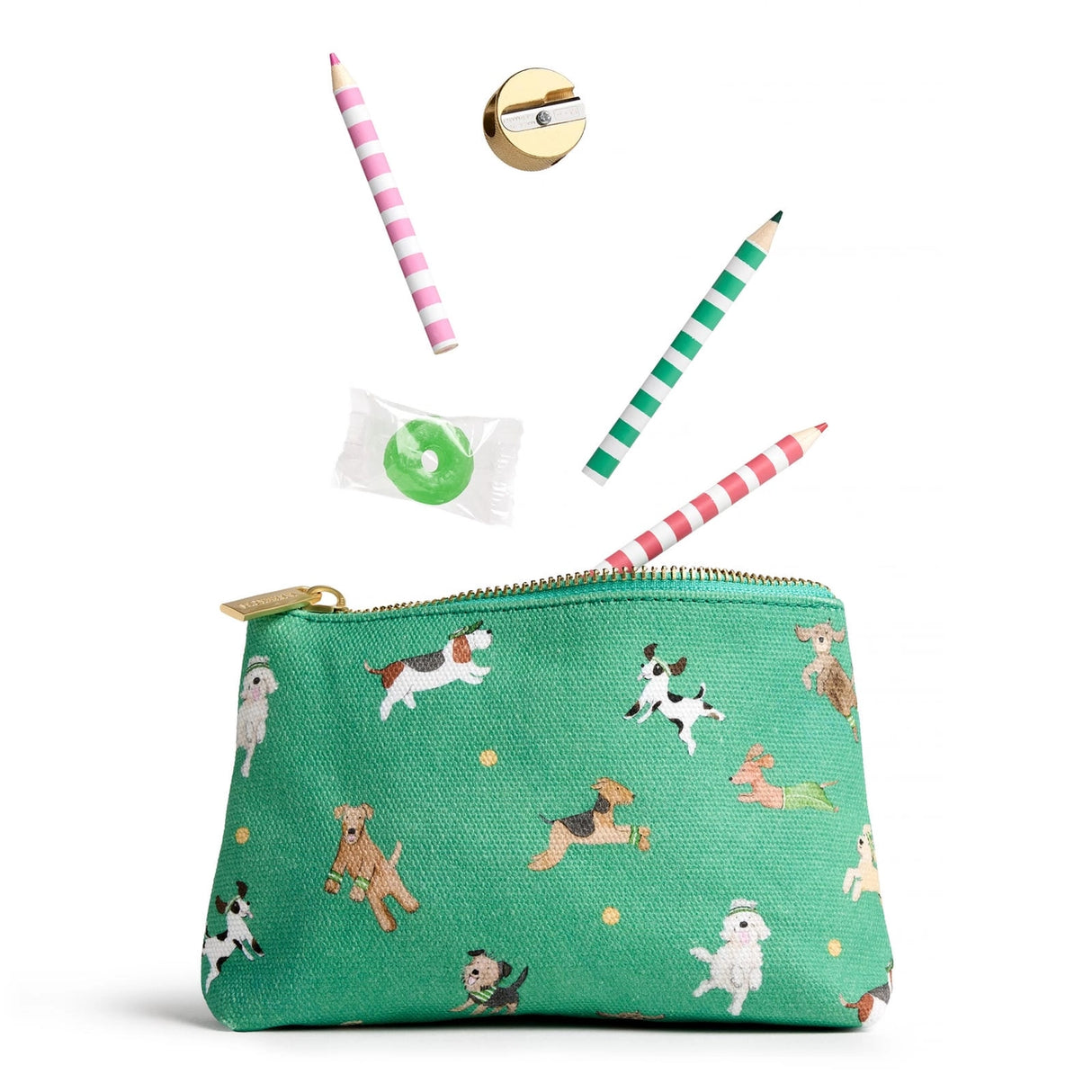 Off Leash Little Zippered Pouch - E. Frances Paper