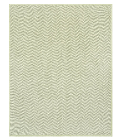 Harborview Herringbone Garden Green Blanket - Chappy Wrap