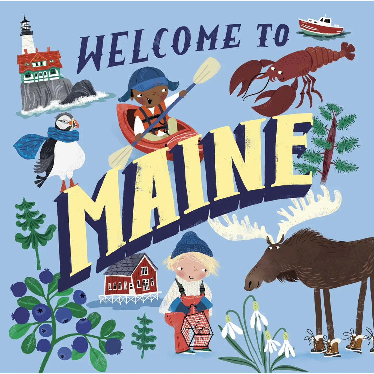 Welcome To Maine by Asa Gilland