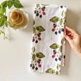 Blackberries Tea Towel - emily lex studio