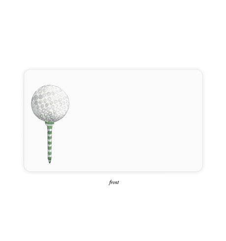 Golf Tee Set of 85 Little Notes® - E. Frances Paper