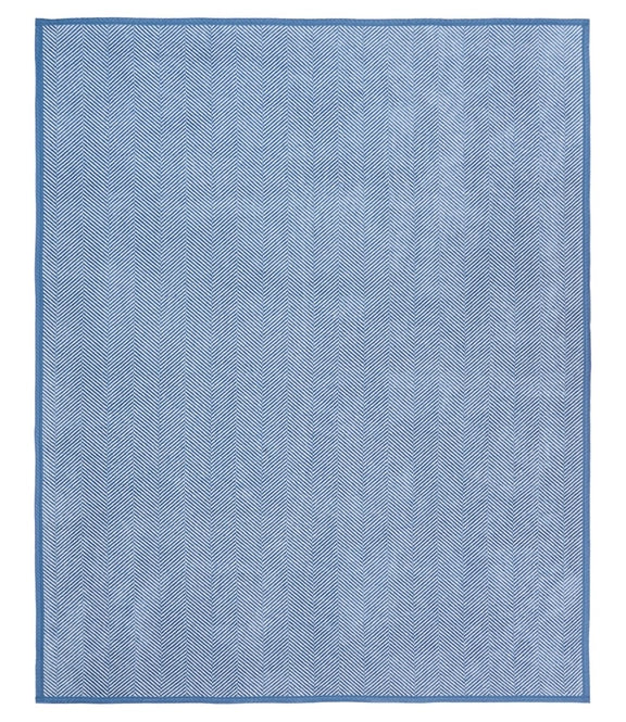 Harborview Herringbone Light Blue Original Blanket - Chappy Wrap