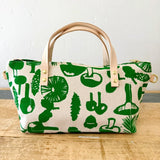 Kelly Green Mushroom Satchel Bag - Erin Flett