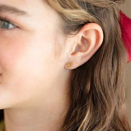Star of David Stud Earring - Pip Pop Post