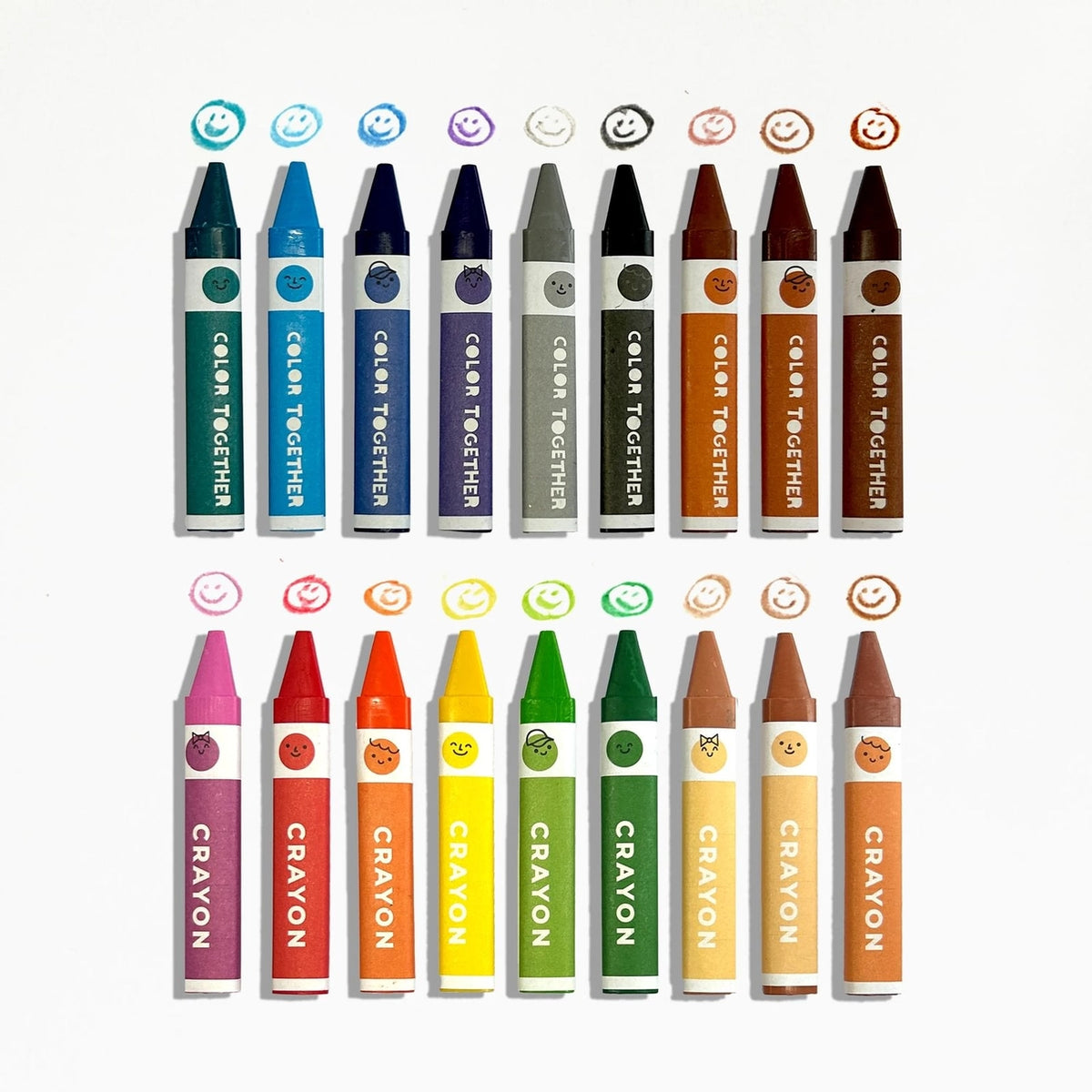 Color Together Triangular Crayons - Ooly