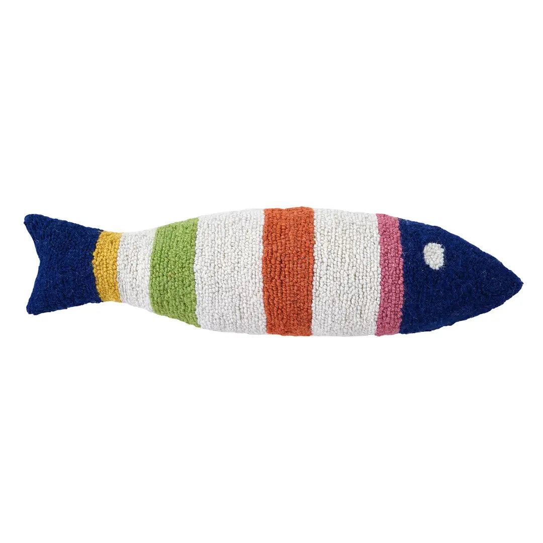 Shaped Picket Fish Hook Pillow - Peking Handicraft