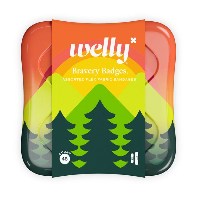 Camping Bravery Badges - Welly