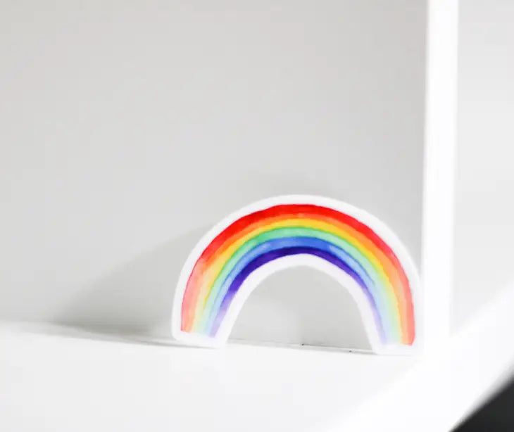 Mini Rainbow Sticker - S & D