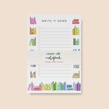 Colorful Library To-Do List Notepad - Emmy + Olly