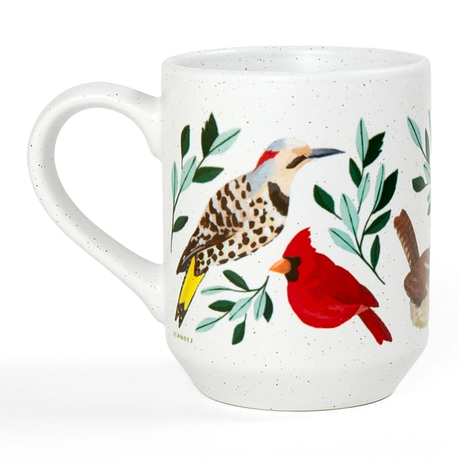 Feathered Friends Bird Mug - One Canoe Two Paper Co.