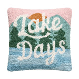 Lake Days Hook Pillow - Peking Handicraft