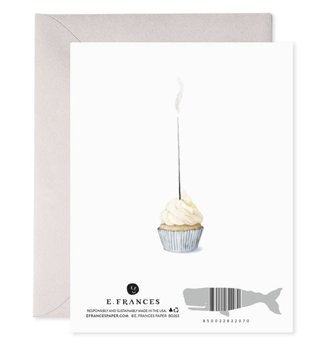 Sparkler Make a Wish Birthday Card - E. Frances Paper