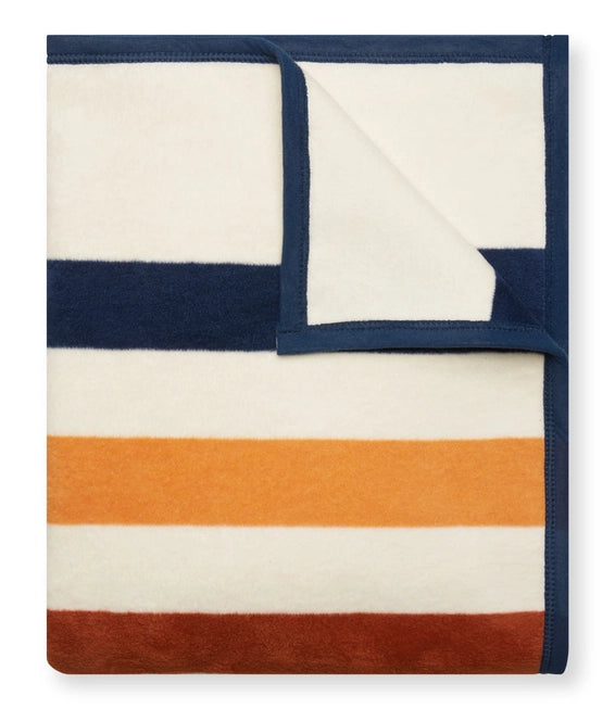 Vintage Casco Bay Stripe Blanket - Chappy Wrap